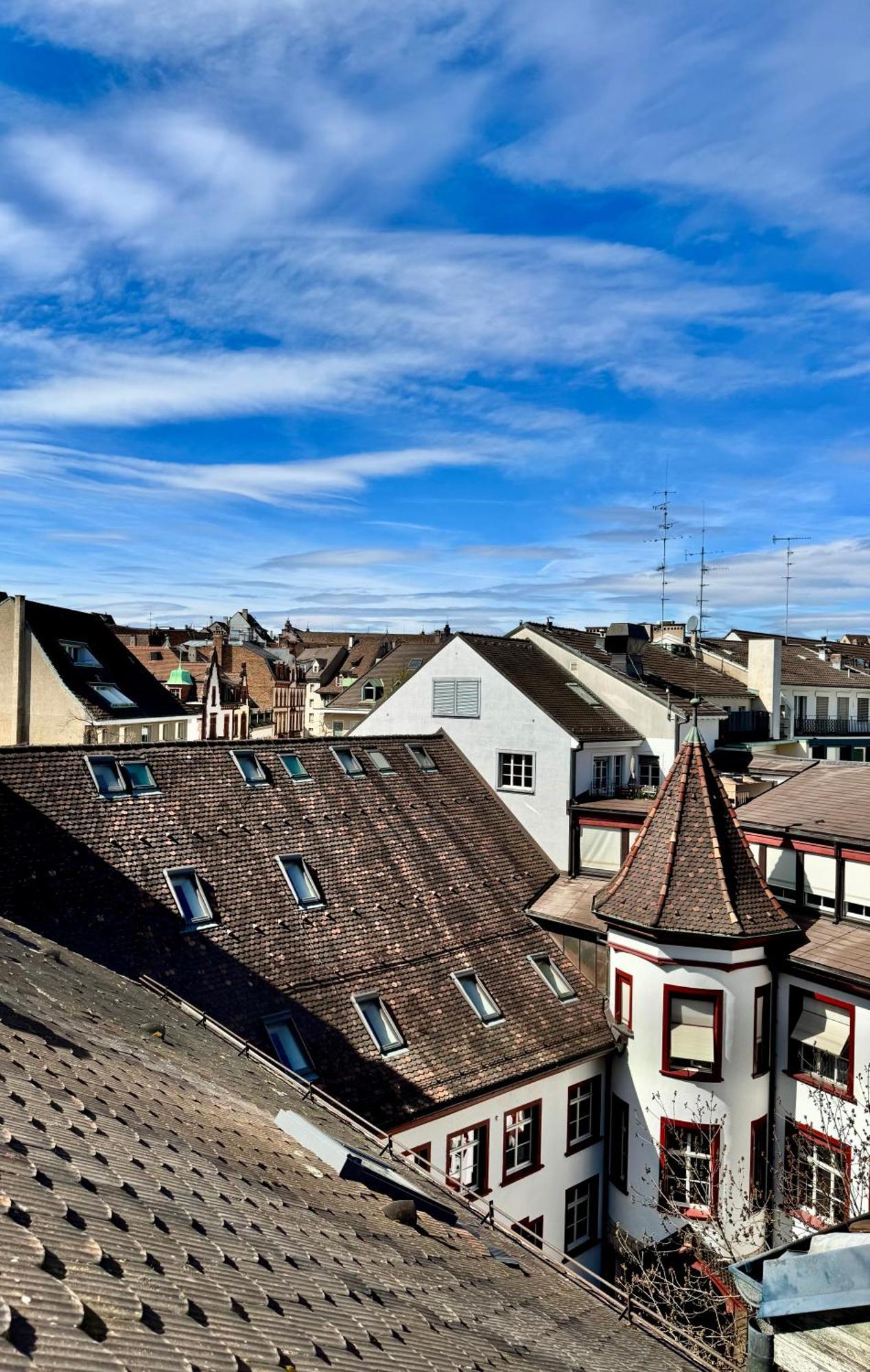City Center Rooftop Studio With Oldtown View بازل المظهر الخارجي الصورة
